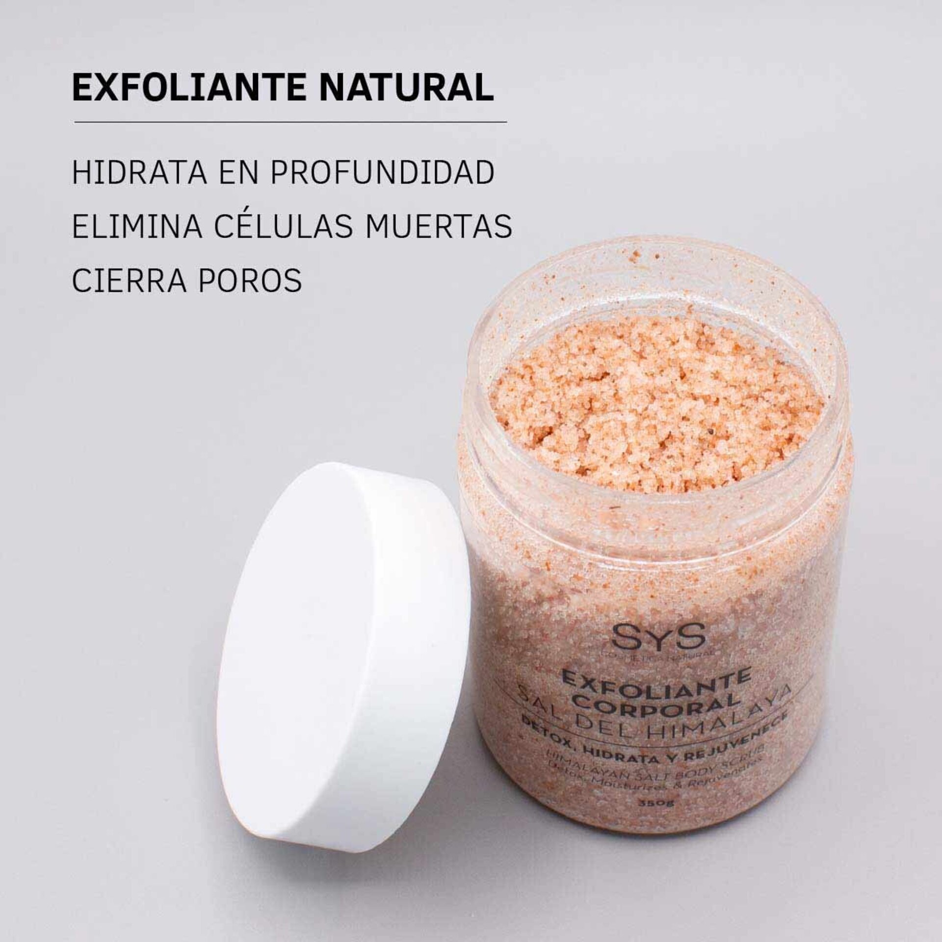 Exfoliante Corporal Sal del Himalaya 350g SYS - 2