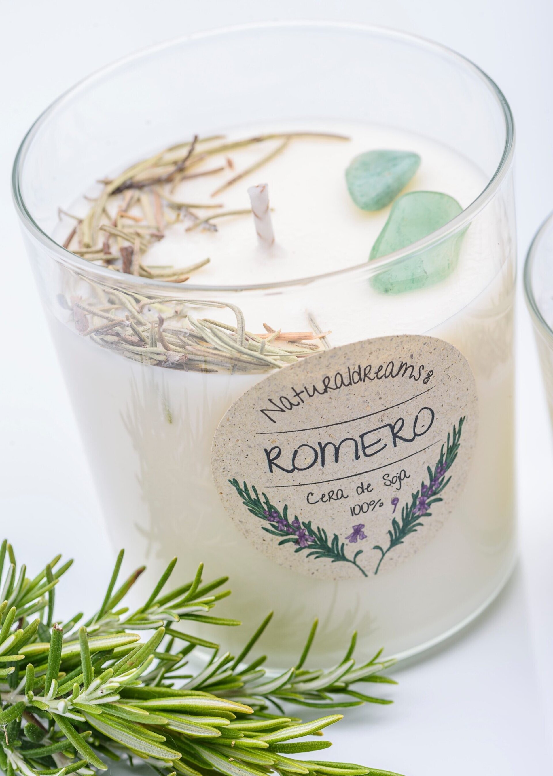 Vela Cera De Soja Romero 250 gr - 1