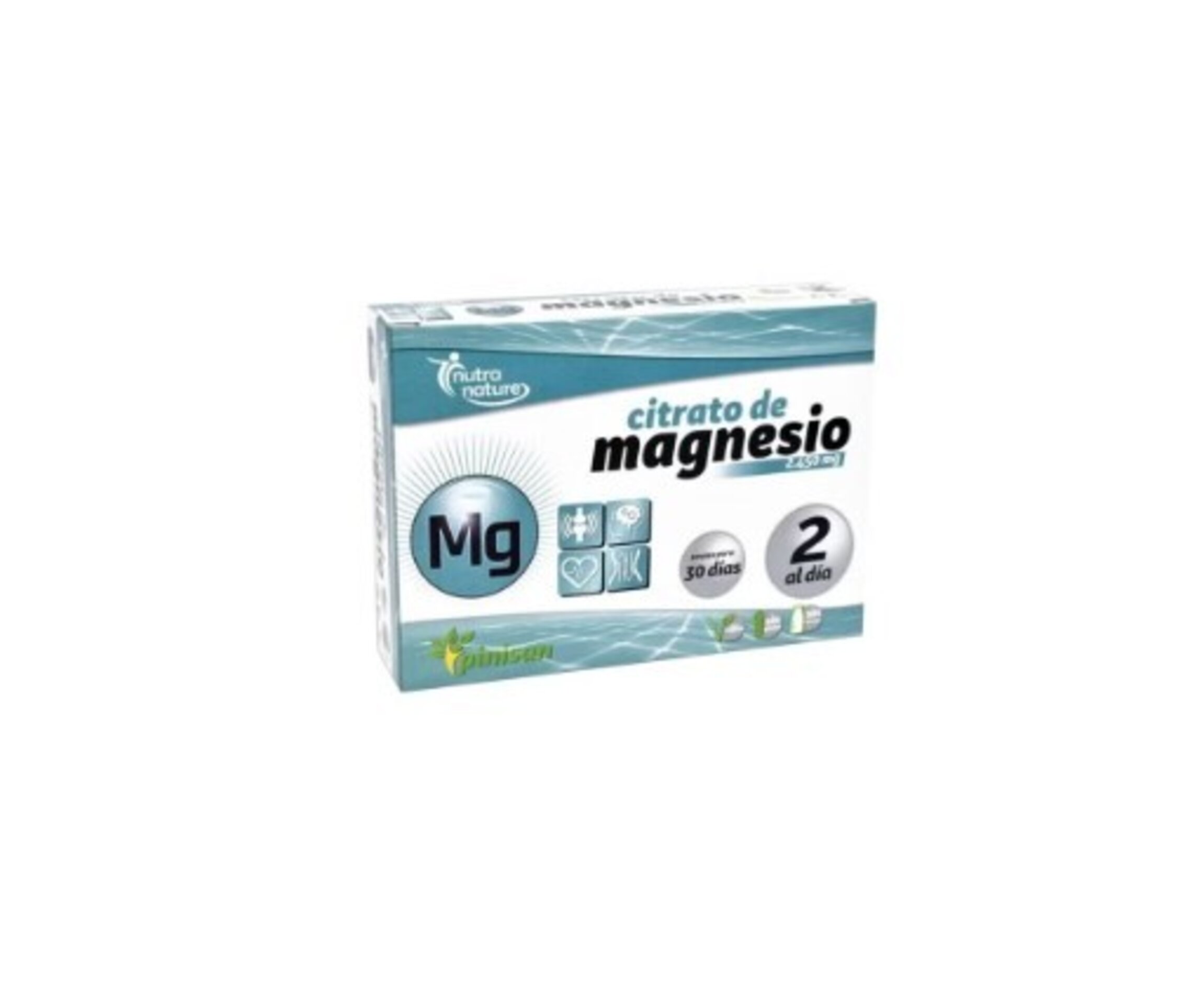 Citrato de Magnesio 60comp Pinisan - 1