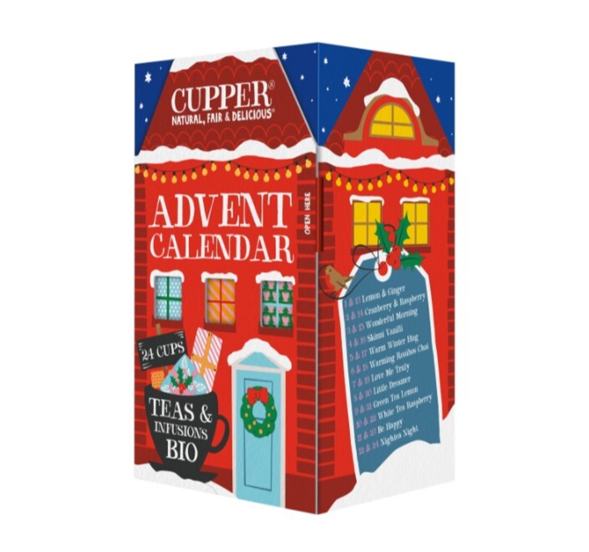 Colección té calendario de adviento Bio Cupper - 4