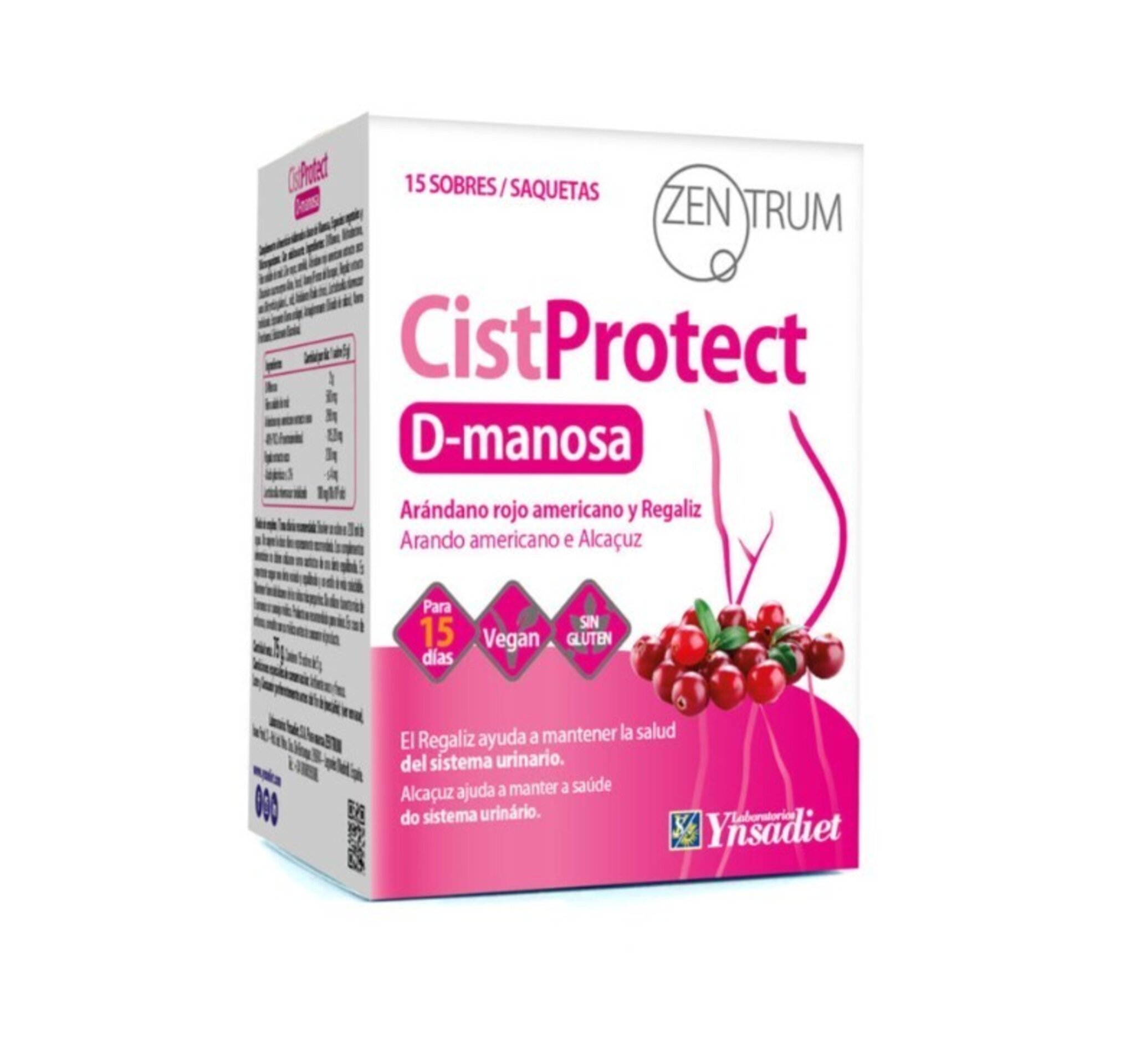 CistProtect D-Manosa 15 sobres Zentrum - 1