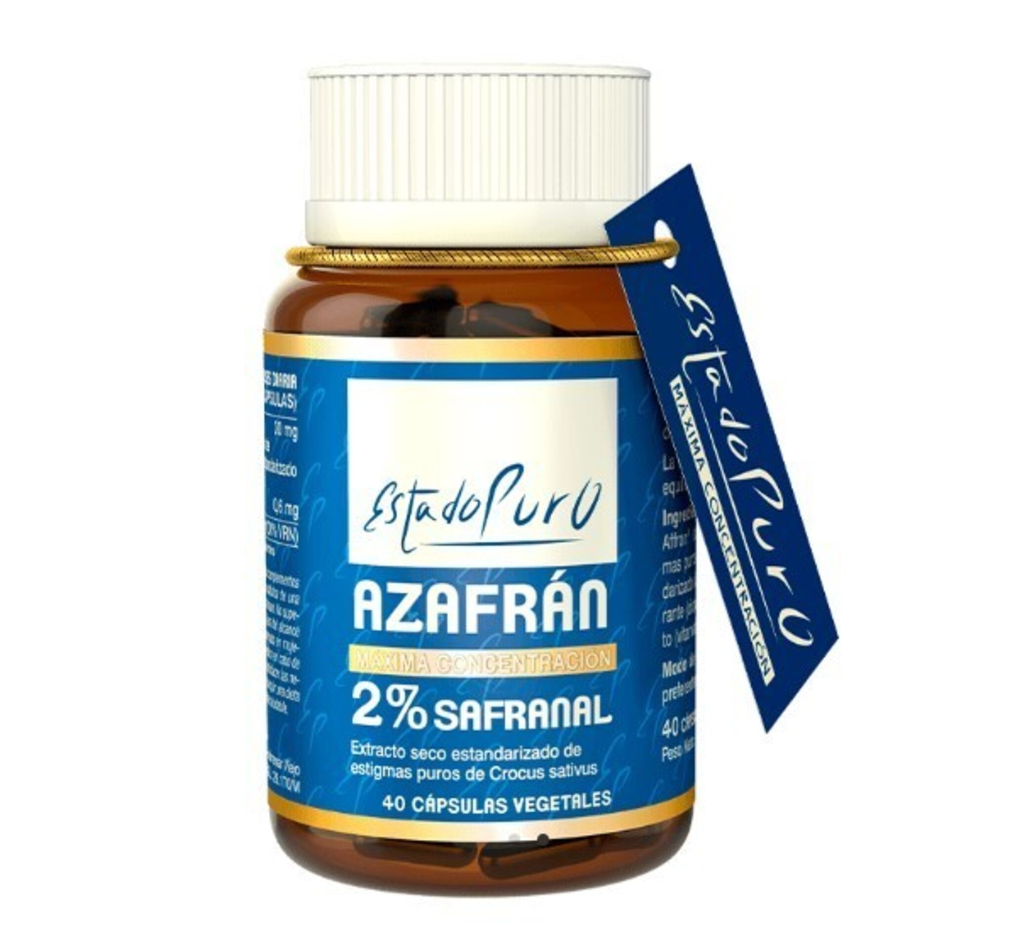 Azafrán 2%Safranal 40 caps Tongil - 1