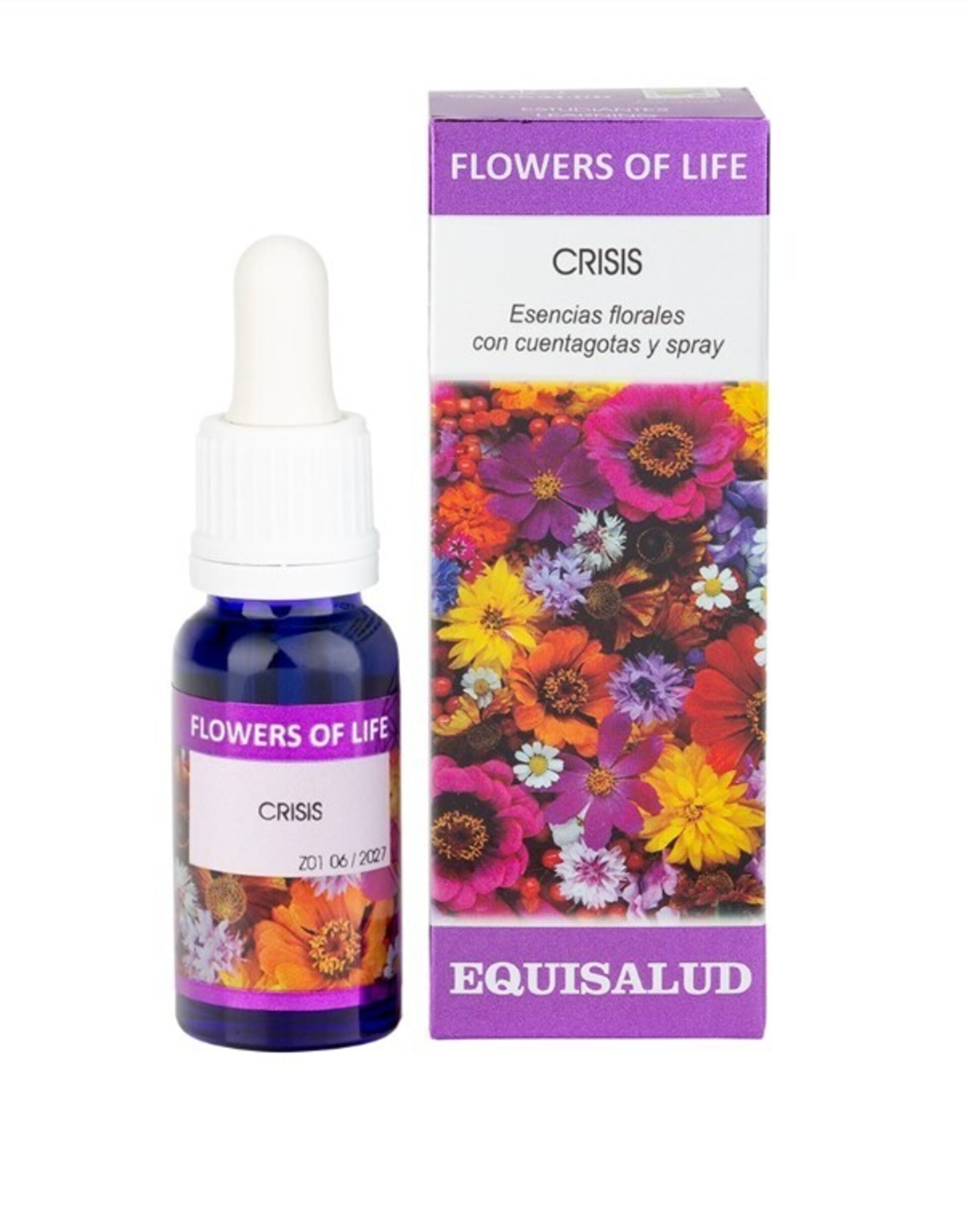 Flowers of Life Crisis 15ml Equisalud - 1