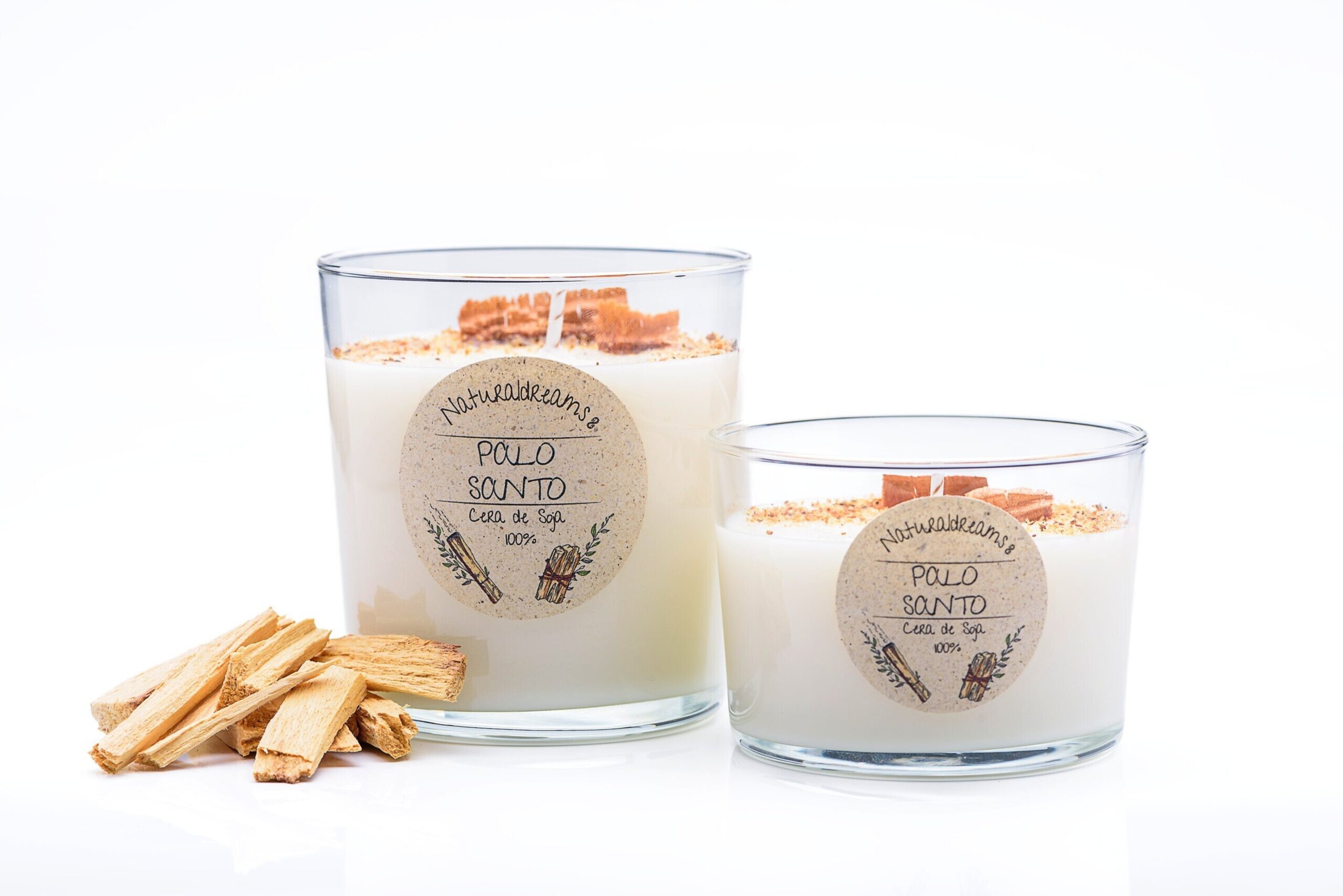 Vela Cera De Soja Palo Santo 250 gr - 2