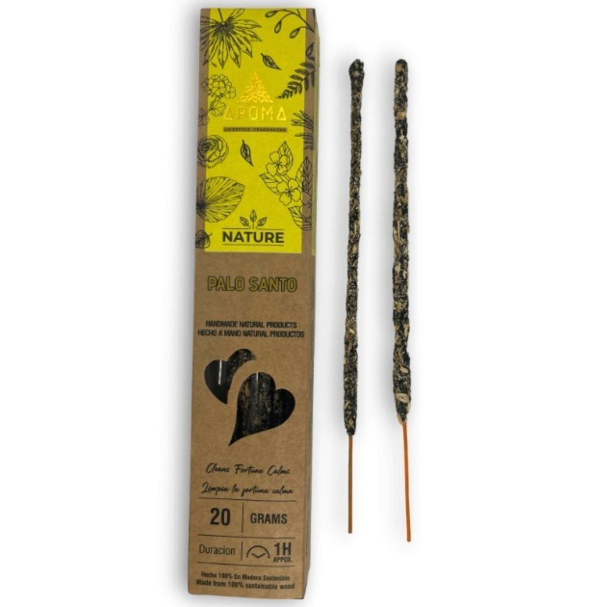 Incienso Natural Palo Santo Aroma - 1