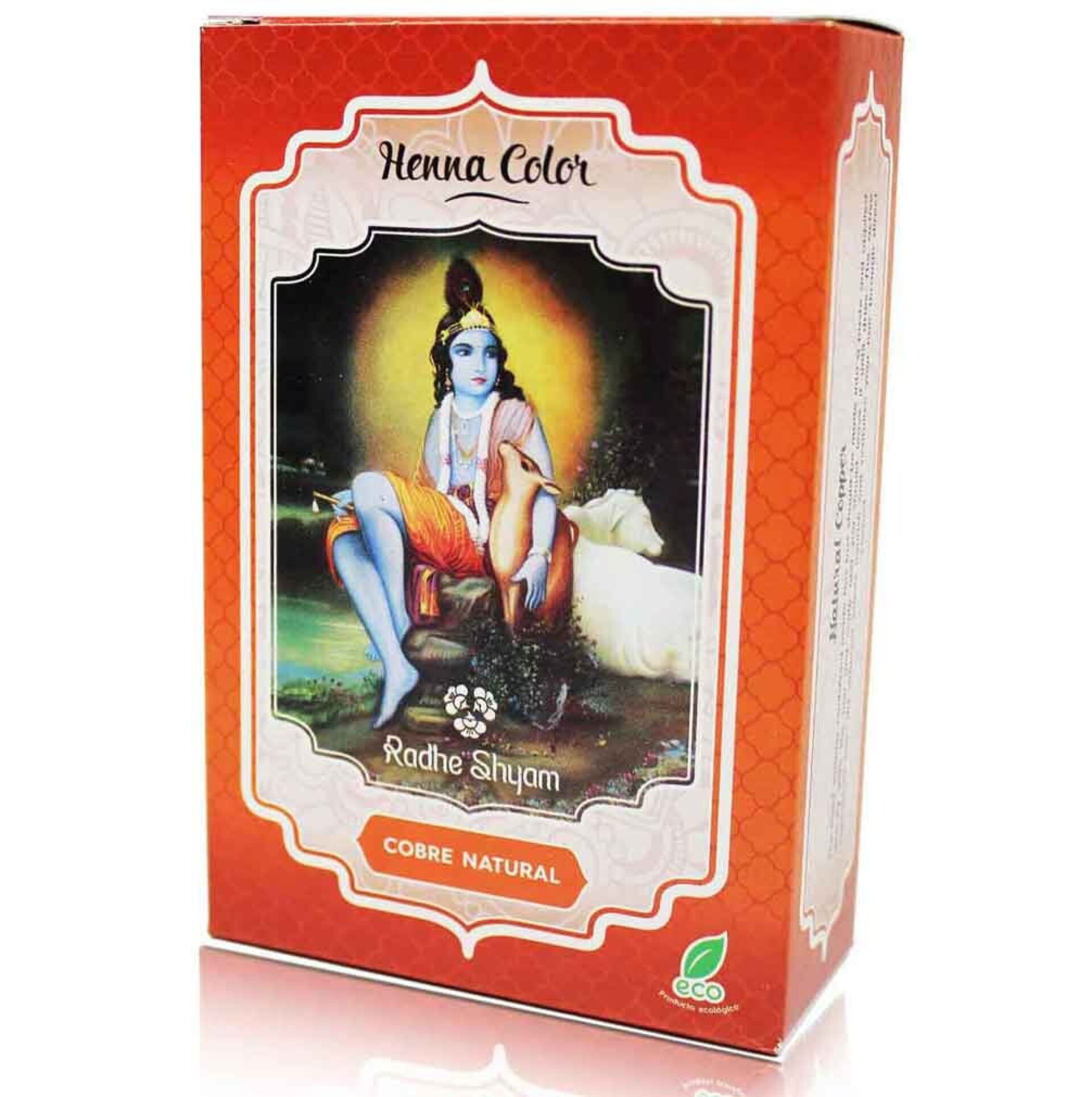 Henna Cobre Natural Radhe Shyam polvo 100gr - 1