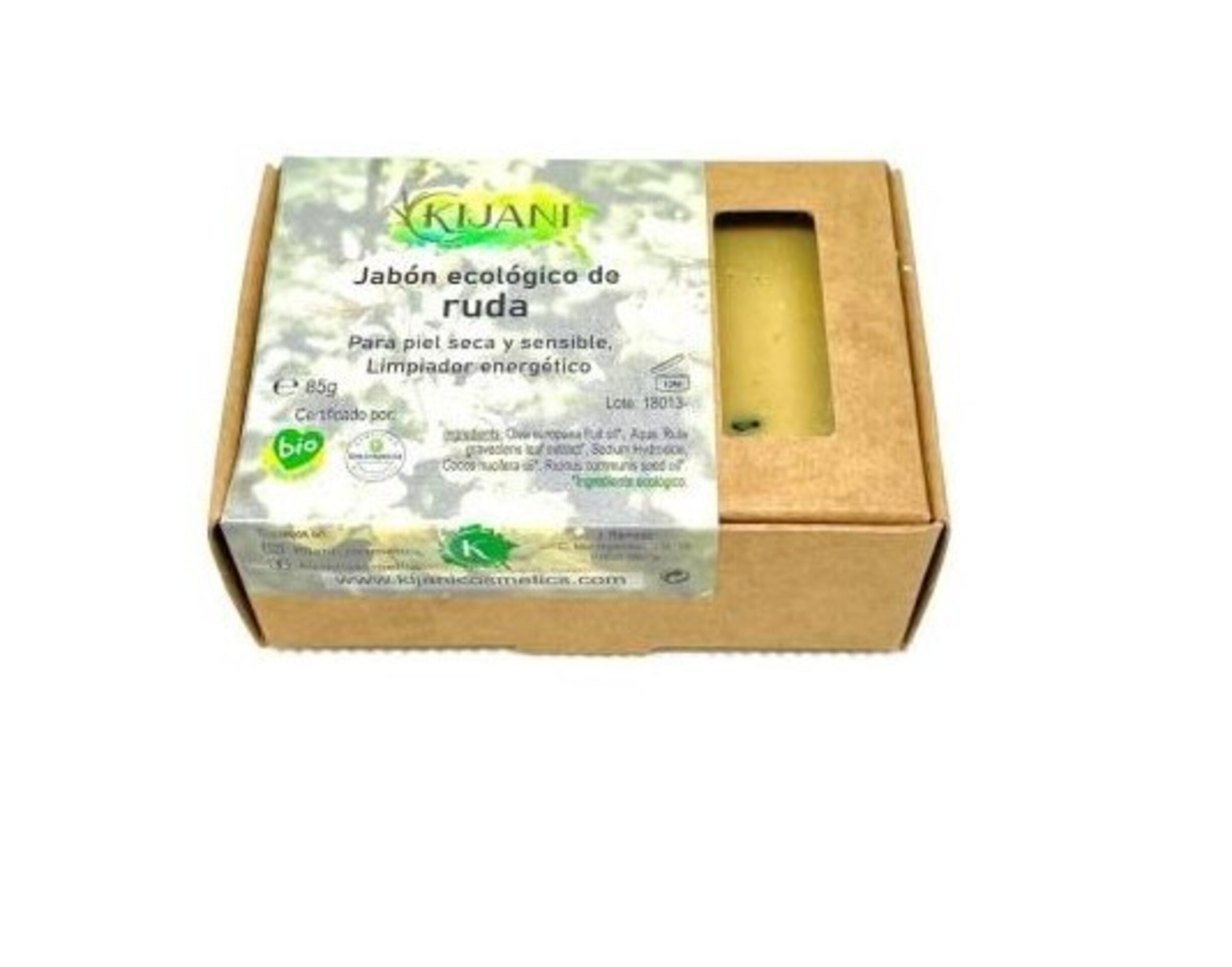 Jabon En Pastilla De Ruda 80Gr De Kijani - 1