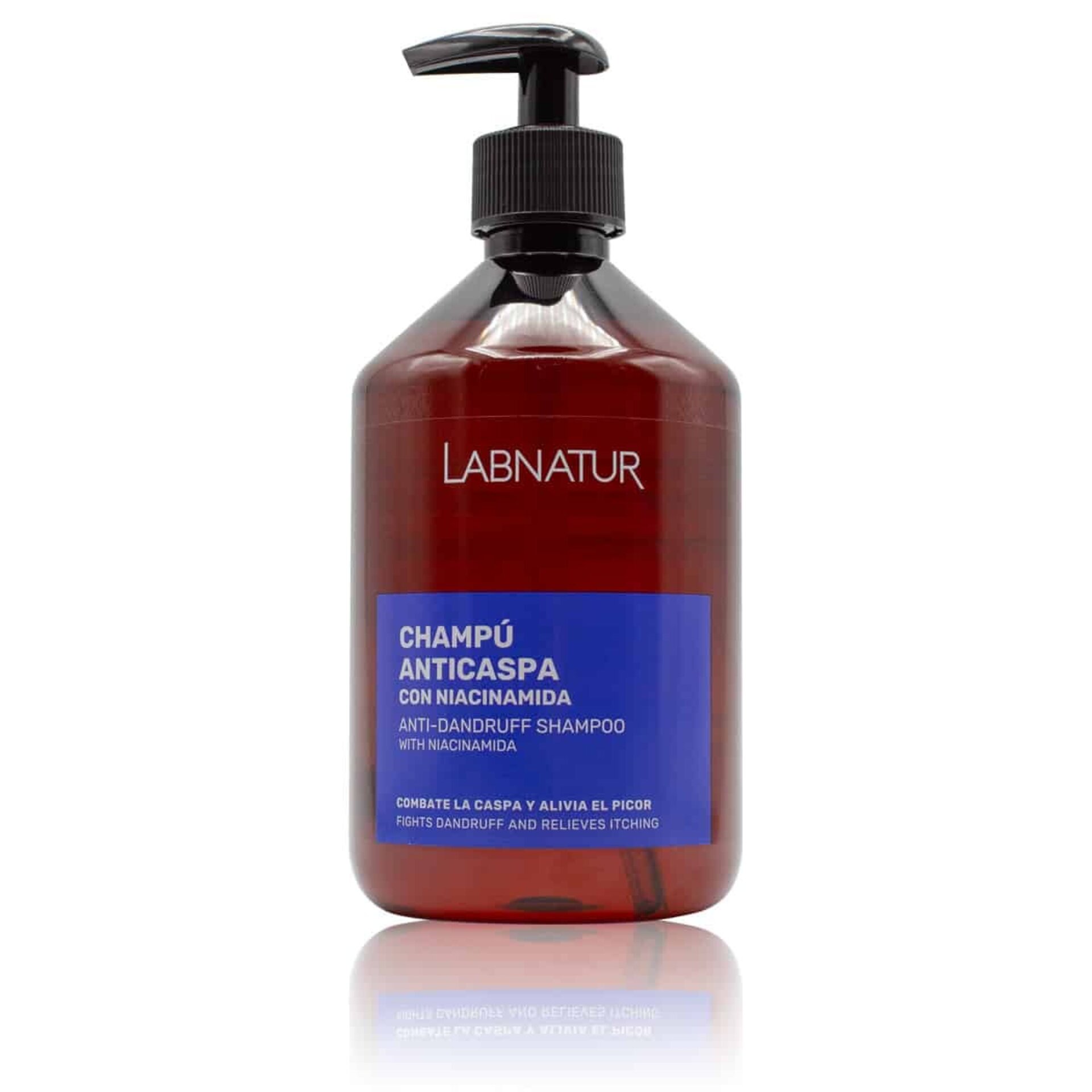 Champú Anticaspa con Niacinamida 500ml Labnatur - 1