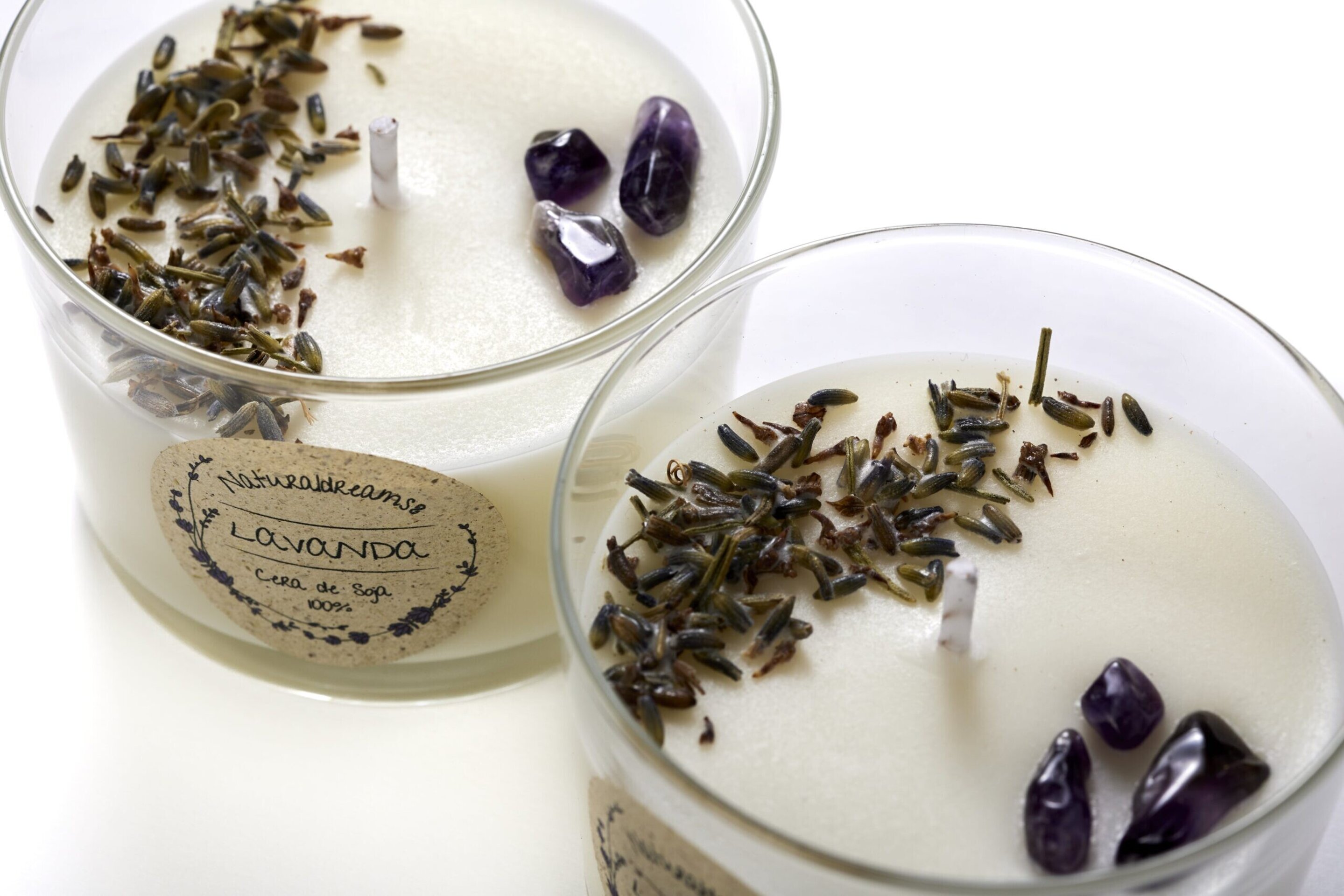 Vela Cera De Soja Lavanda 250 gr - 2