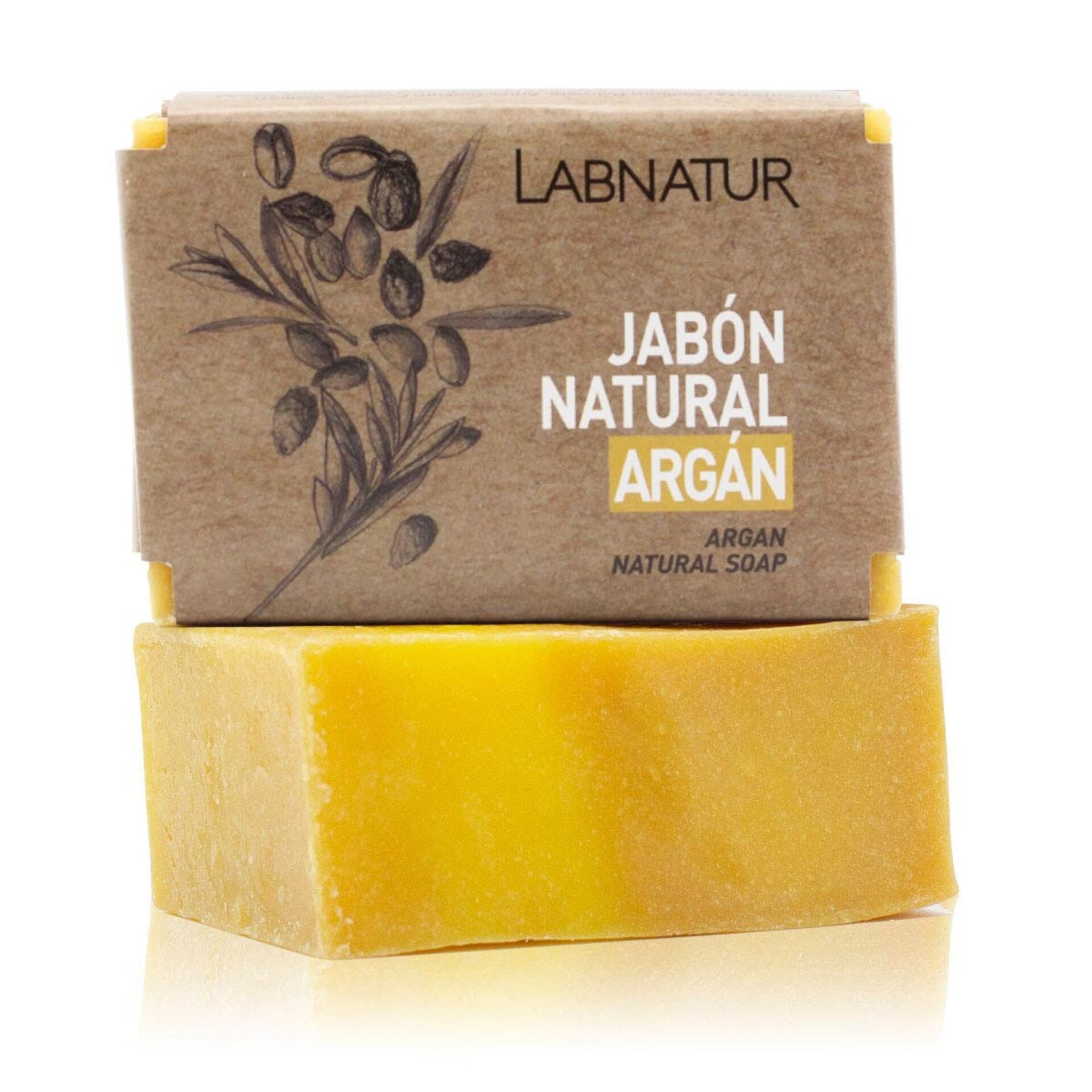 Jabón Natural Argán 100g Labnatur - 1