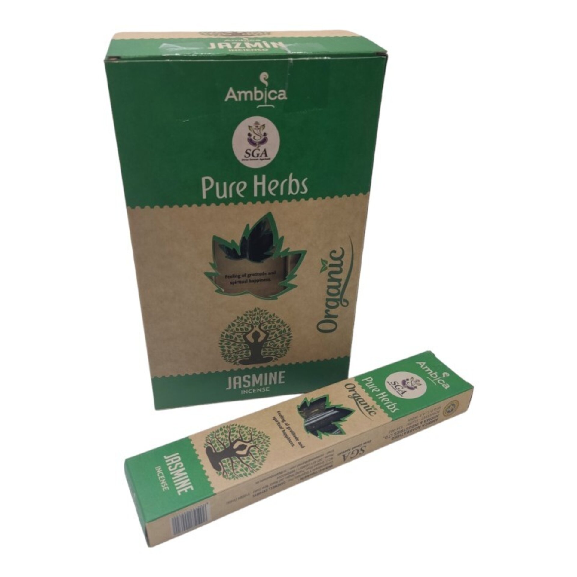 Incienso Natural Jazmin Ambica - 1