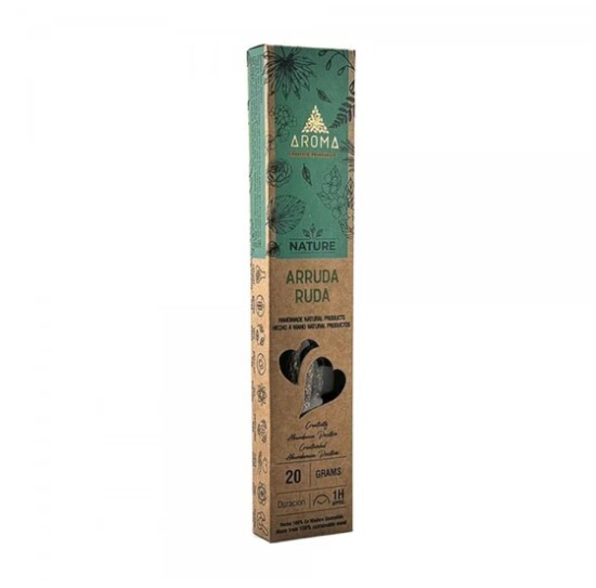 Incienso Natural Ruda Aromas - 1
