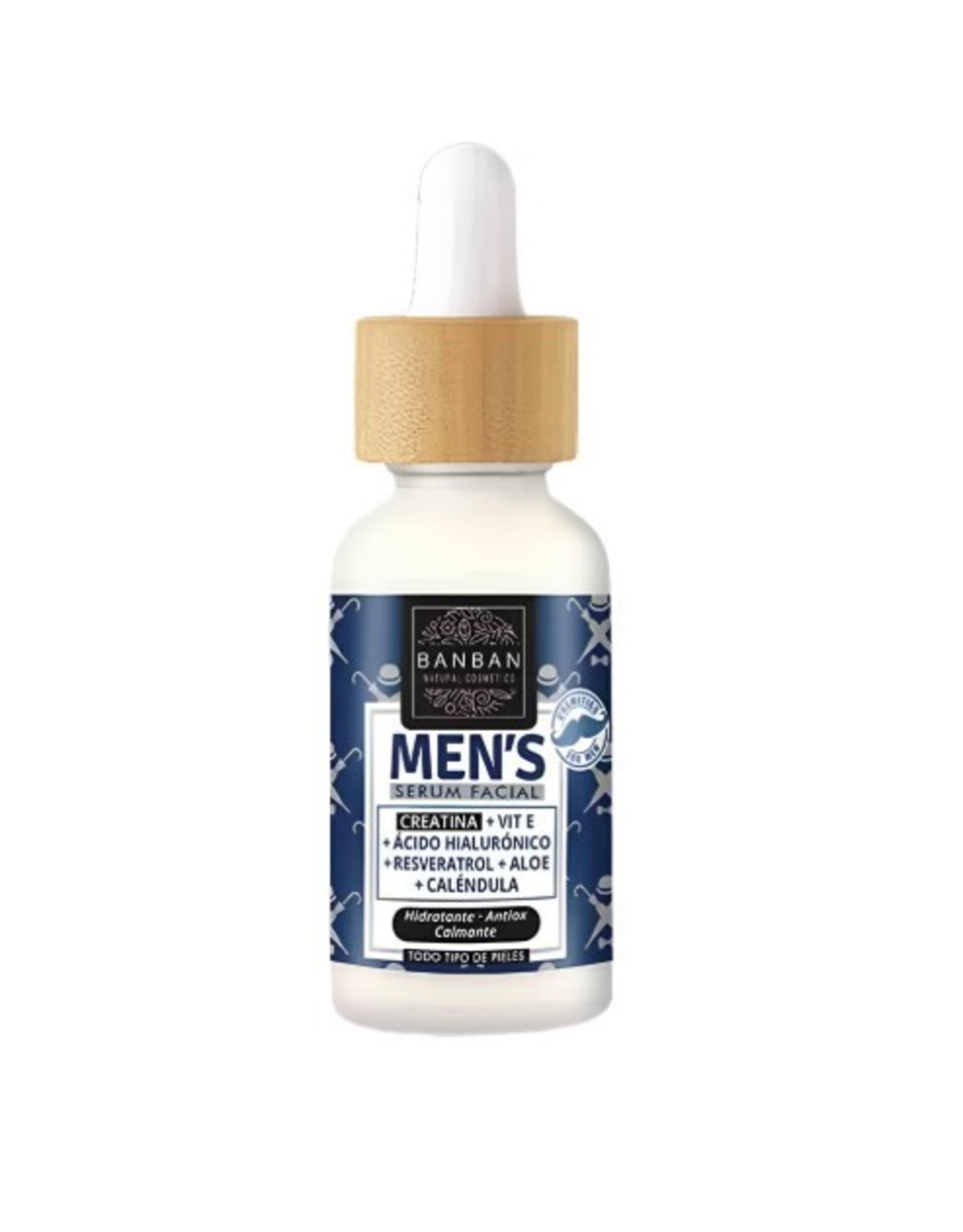 Serum Facial Men´s Creatina 30ml Banban - 1