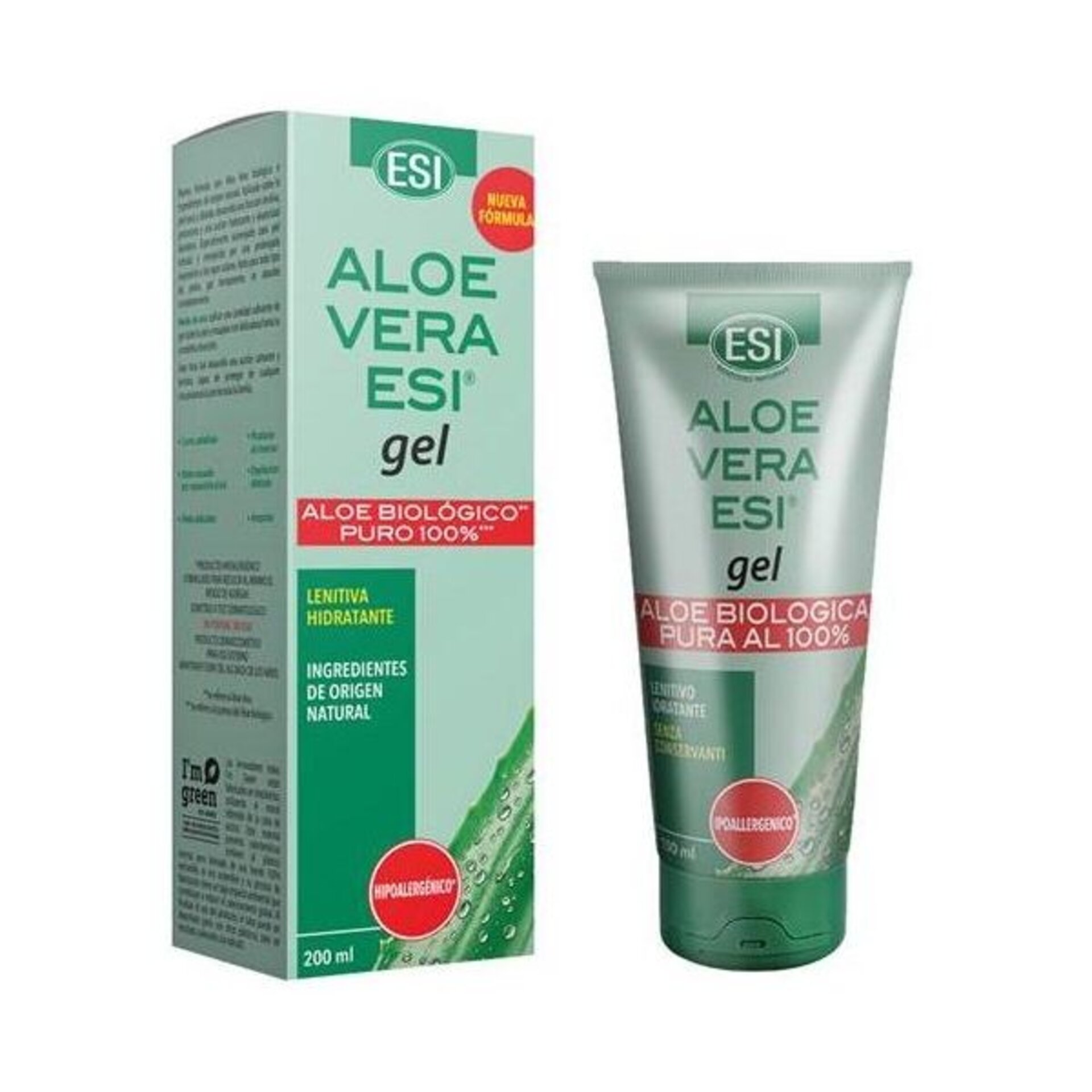 Aloe vera gel puro 200ml ESI - 1