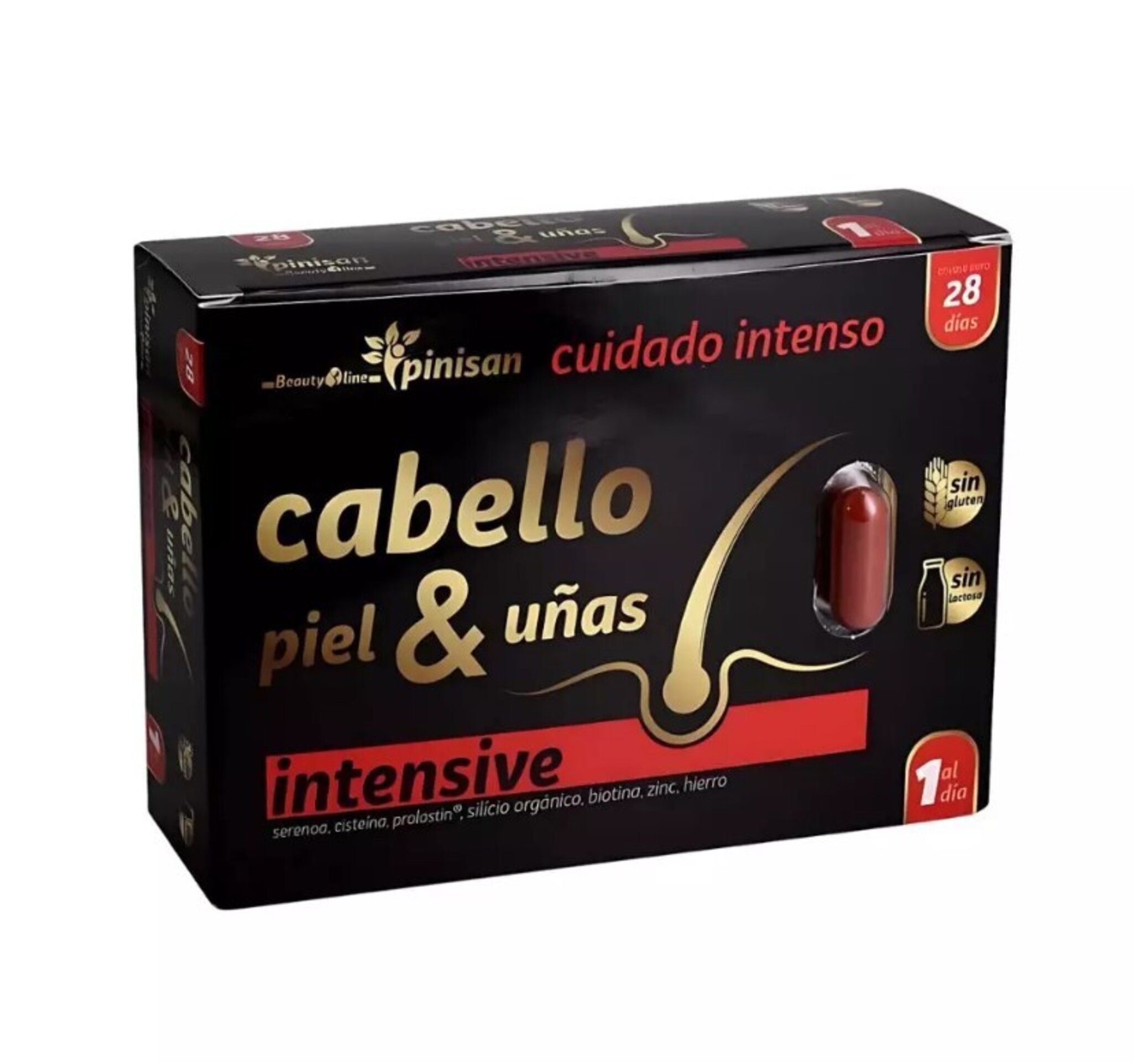 Cabello, Piel y Uñas Intensive 28 caps Pinisan - 1