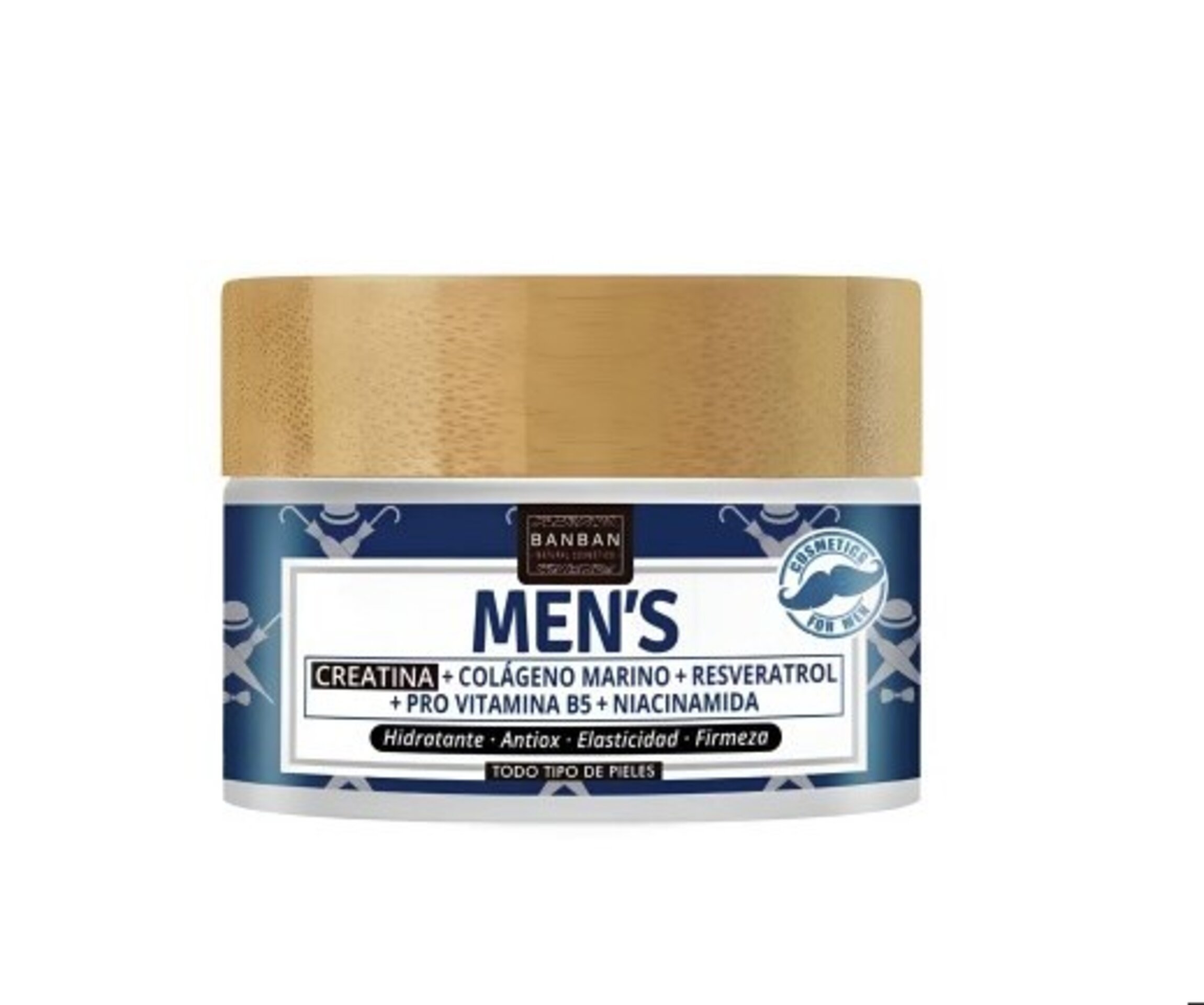 Crema Facial Men´s Creatina 50ml Banban - 1