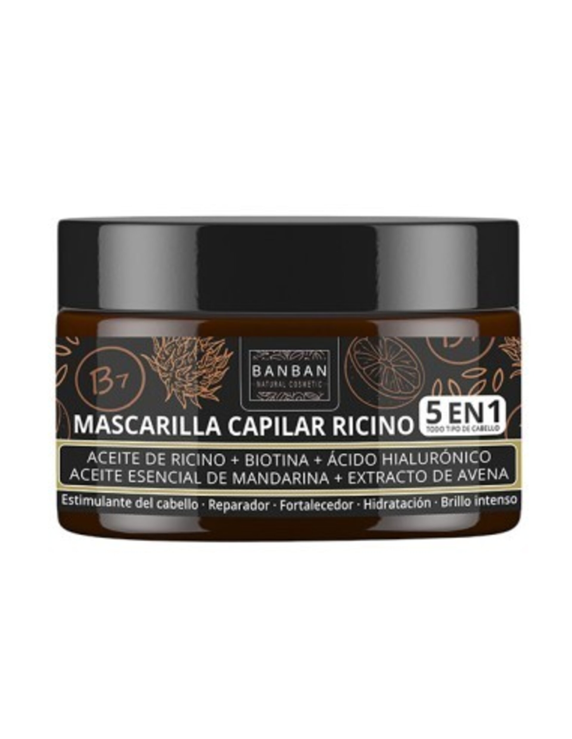 Mascarilla capilar 5 en 1 Banban 250ml - 1