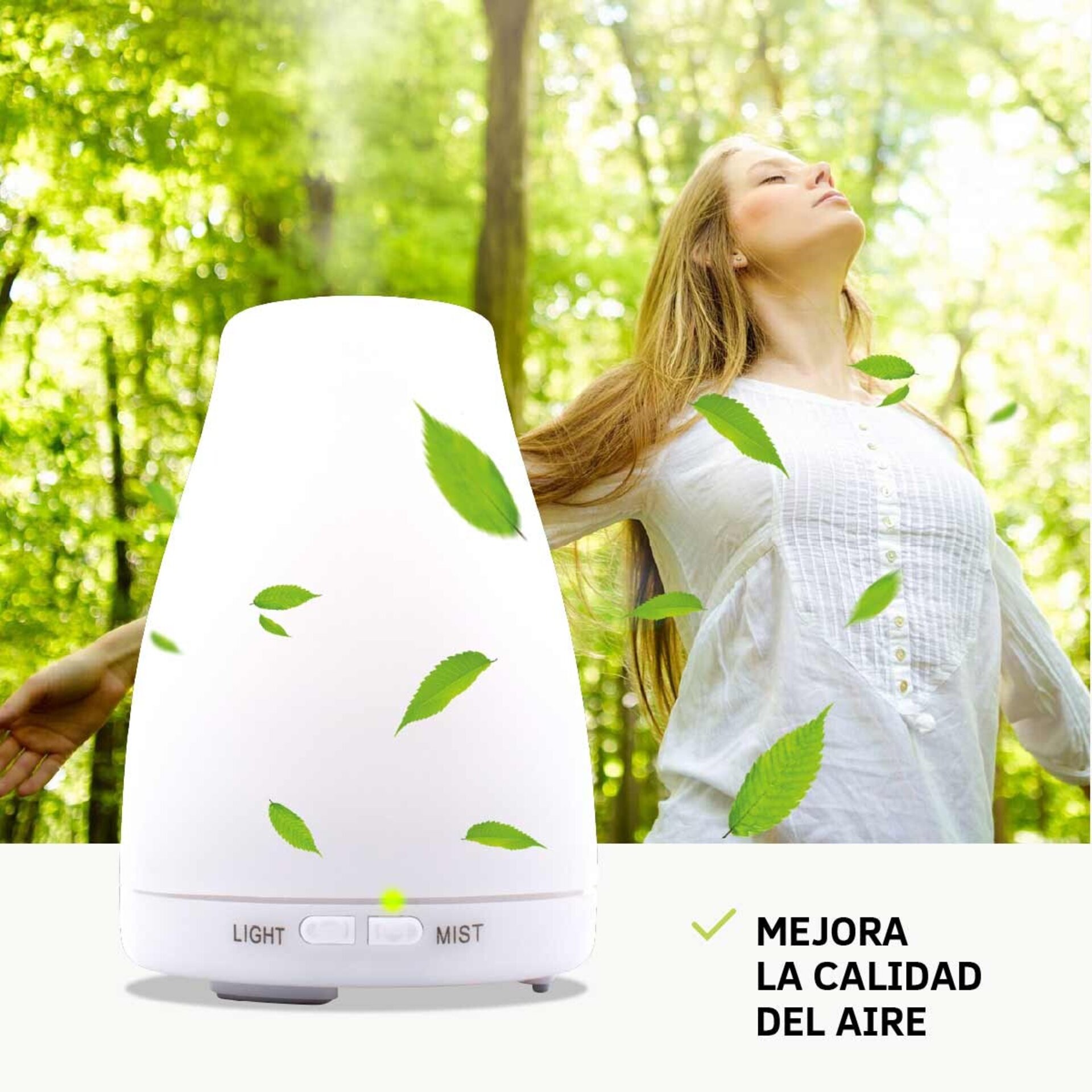 Humidificador Ultrasónico Cosmos 100ml - 2