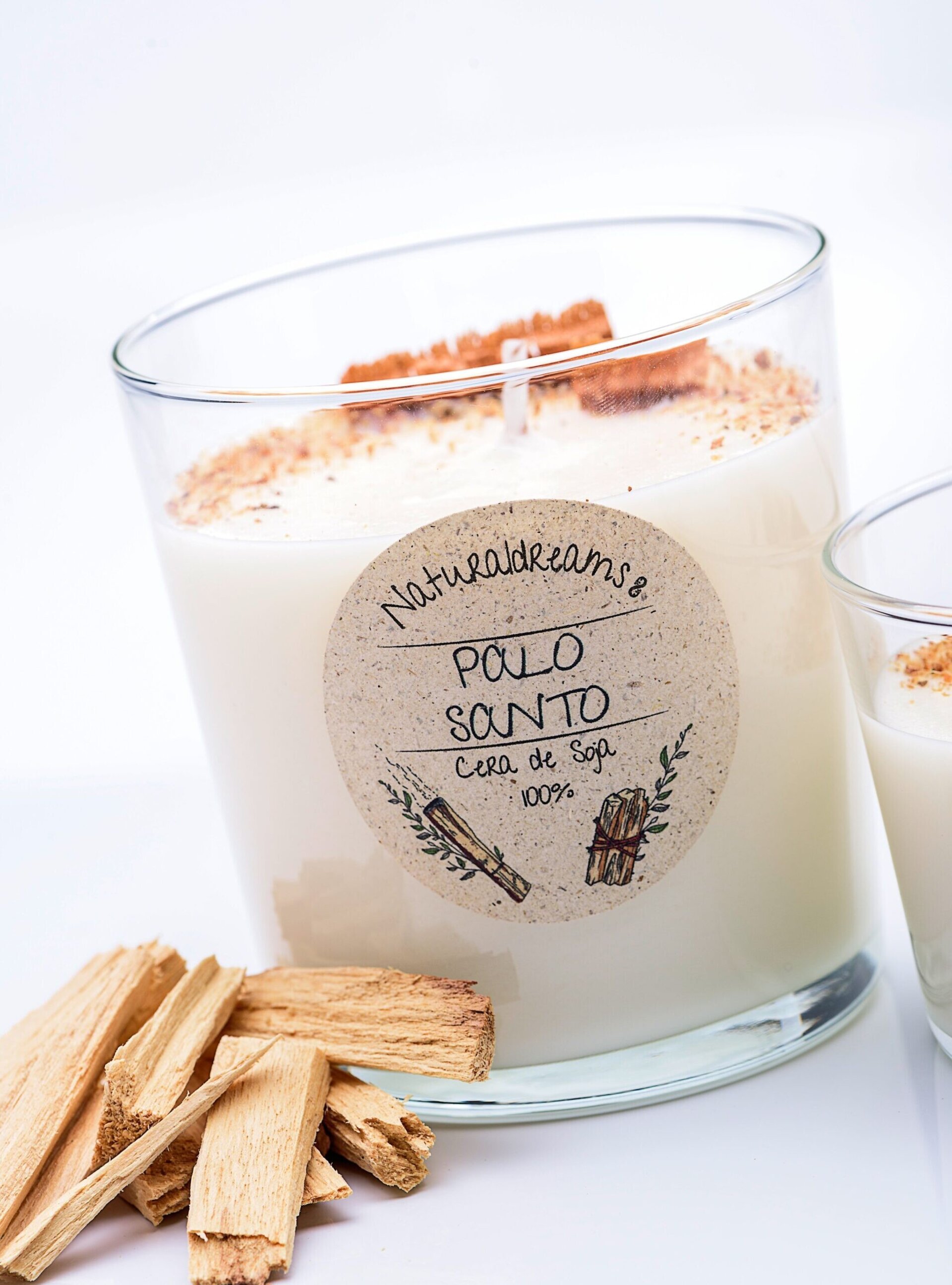 Vela Cera De Soja Palo Santo 250 gr - 1