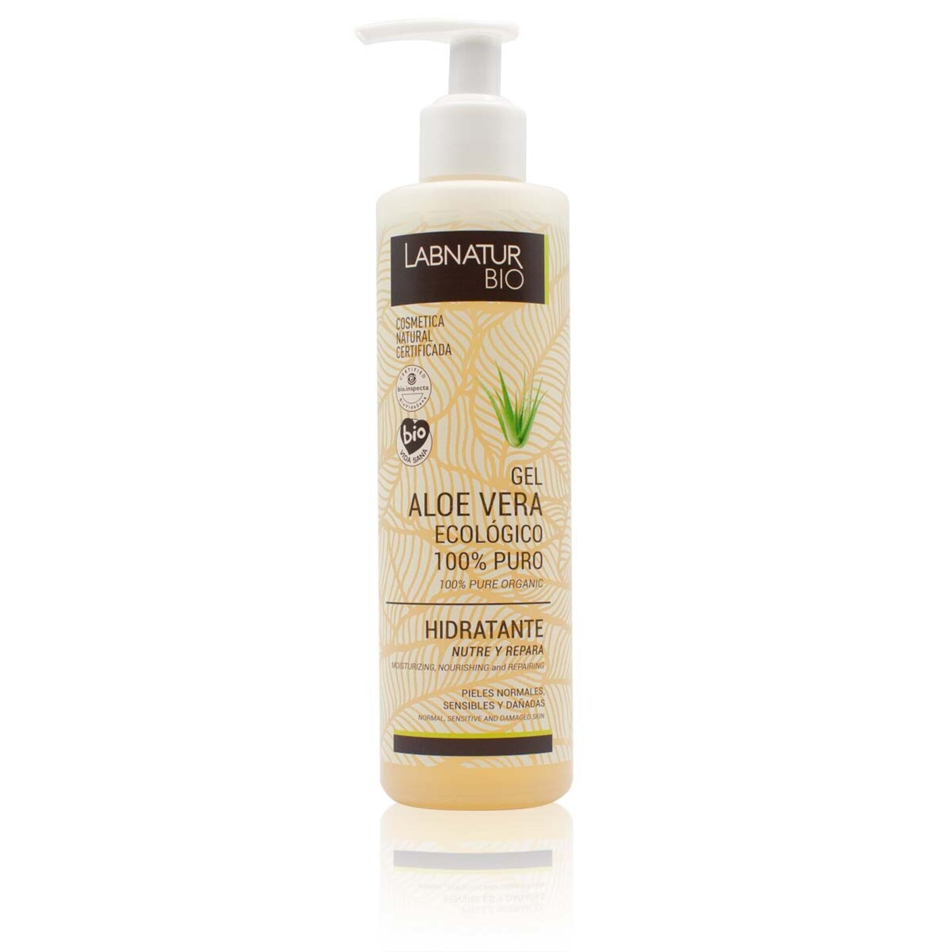 Gel Aloe Vera Ecológico 100% Puro 250ml Labnatur Bio - 1
