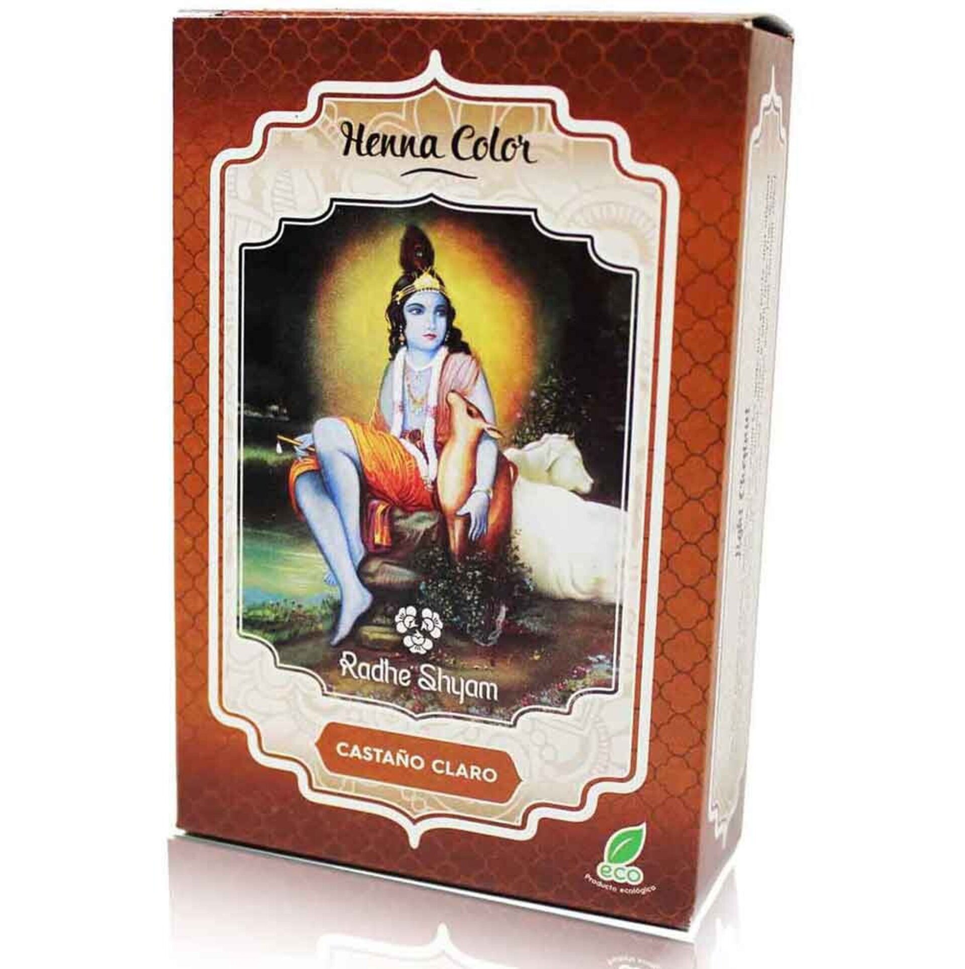 Henna Castaño Claro Radhe Shyam polvo 100gr - 1