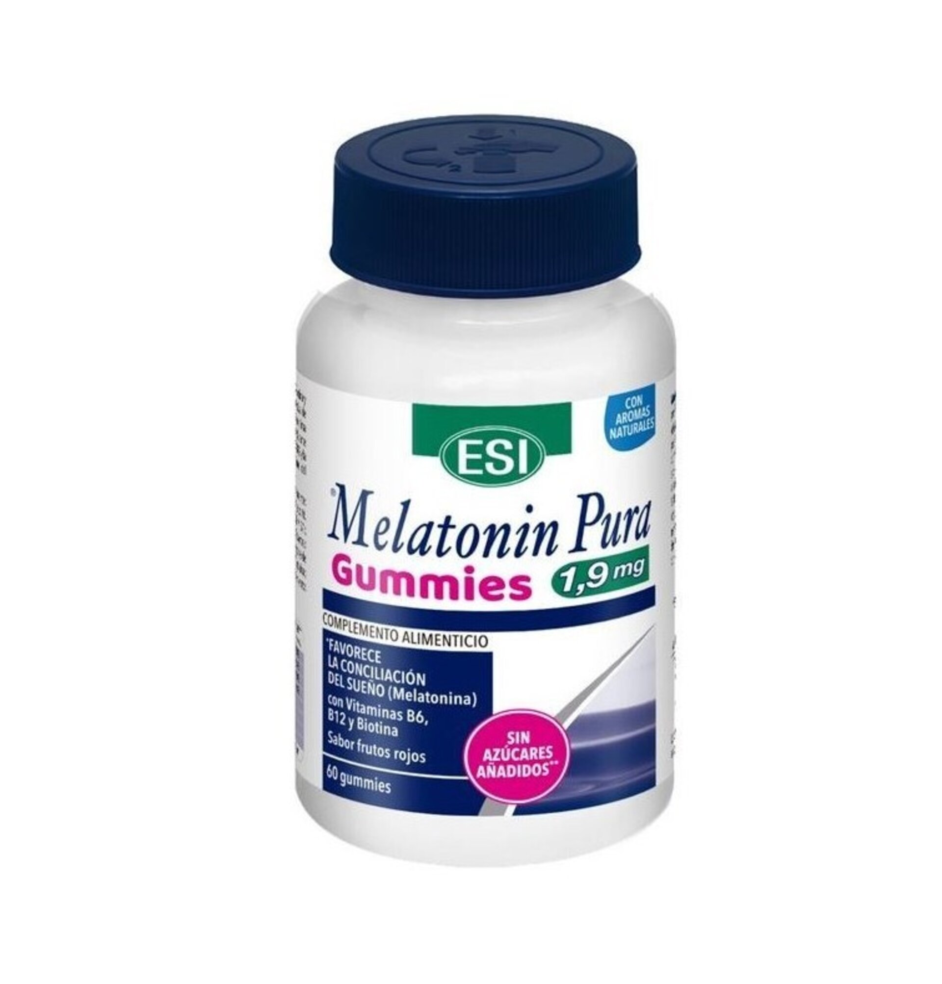 Melatonina Pura 1.9mg 60 Gummies ESI - 1